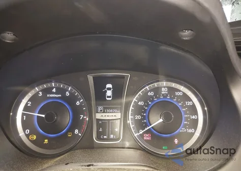 2012 Hyundai Azera z USA, uszkodzony, nr VIN KMHFH4JG5CA161881